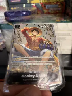 One Piece Monkey D. Luffy P-075 English Promo Tin Set Vol 2 Exclusive Sealed - Image 4