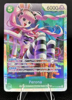 One Piece TCG Holo Perona OP14-033 - Image 1
