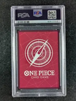 2023 One Piece ENEL #OP05-098 Awakening Of The New Era Alternate Art PSA 9 - Image 2