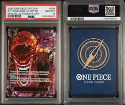 PSA 10 Sequential OP13 Demon Pack Carrying on His Will English One Piece God SP - Image 4