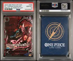 PSA 10 Sequential OP13 Demon Pack Carrying on His Will English One Piece God SP - Image 5