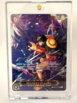 Monkey.D.Luffy - OP09-119 (SP) OP09-119 Carrying On His Will Foil Alt Art - Image 2