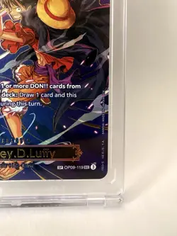 Monkey.D.Luffy - OP09-119 (SP) OP09-119 Carrying On His Will Foil Alt Art - Image 3
