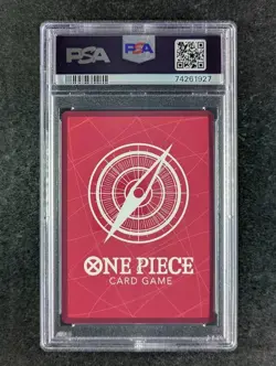 2022 One Piece MONKEY D. LUFFY #OP01-003 Romance Dawn Alternate Art JPN PSA 9 - Image 2