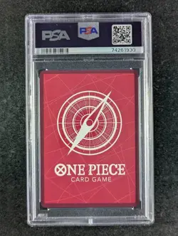 2023 One Piece CHARLOTTE LINLIN #OP03-077 Borderless Alternate Art JPN PSA 9 - Image 2