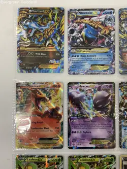 Set of various Pokemon Trading Card W/ Ultra Rare M Charizard-EX 108/106 - Image 2