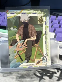 Kakashi Hatake NRSA01-PU-004L4 Naruto Kayou Card Heavens Scroll NM English - Image 1