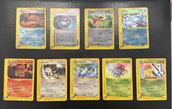 Pokemon TCG E-Reader Expedition Card Lot Reverse Holographic Cards- No Charizard - Image 1