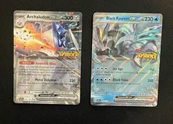 Archaludon & Black Kyurem - Pokemon TCG - 2 Card Lot (Surging Sparks Stamped EX) - Image 1
