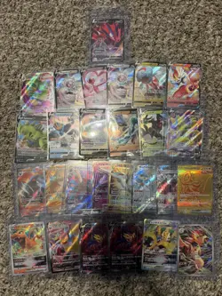 Pokemom TCG 27 Card Lot of EX's/VStars/VMax Various Sets Japanese NM - Image 1