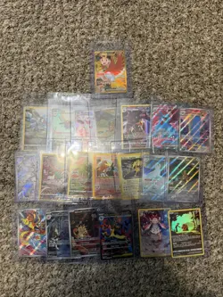 Pokemon TCG 21 Card Lot of Full Arts English Various Sets NM - Image 1