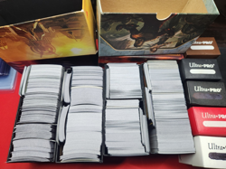 Lot of 2850+ MTG Cards 1200+ Rares 1200+ Foil Common/ Uncommon 450+Foil/Full Art - Image 1