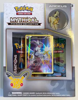 Pokemon Trading Card Game Mythical Pokemon Collection Arceus - Image 1