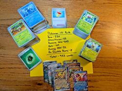 Pokemon 151 Bulk Lot 933 Cards! 8 Ex Rare & 203 Rev. Holo & 138 Holos & 585 Non - Image 1