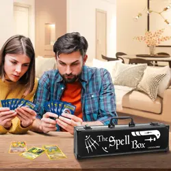 CARDKINGPRO TSB| LONG | 1400 Sports Pokemon TCG Game Card Storage Case Black - Image 2