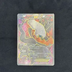 Pokemon Darkrai EX Full Art Ultra Rare Card 118/122 Breakpoint XY LP - Image 3