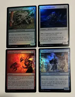 Lot of 2 Opened Lorwyn Eclipsed Collector Booster Packs 32 Cards Ajani Mythic - Image 2