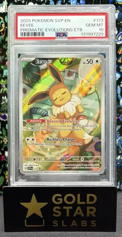 PSA 10 Pokemon Eevee #173 Sv: Scarlet & Violet Promo Cards Holo - Image 1