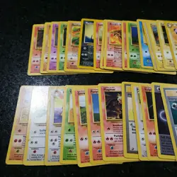 WOTC Pokemon Base Set Card Lot 100+ LP-HP Vintage • Actual Cards Shown - Image 5