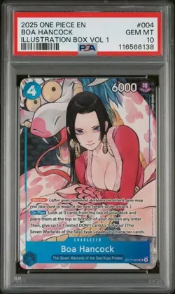Boa Hancock (Illustration Box Vol.1) ST17-004 One Piece Promo Cards Foil PSA 10 - Image 1