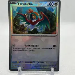 Hawlucha - 089/131 - Pokeball Holo - Prismatic Evolutions - Pokemon Card - NM/M - Image 1