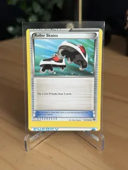 Roller Skates 125/146 XY MISCUT MISPRINT ERROR with Alignment Dot Pokemon Card - Image 1