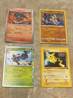 Pokemon Card Lot 4 Cards - See Description - Image 1