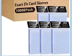 Case of 10,000 ~ SEFOWG 64mm X 89mm Perfect Fit Inner Sleeves For Cards - Image 1
