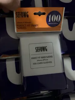 Case of 10,000 ~ SEFOWG 64mm X 89mm Perfect Fit Inner Sleeves For Cards - Image 2