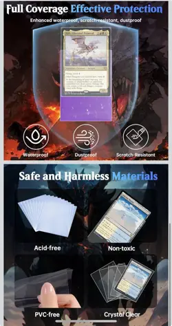Case of 10,000 ~ SEFOWG 64mm X 89mm Perfect Fit Inner Sleeves For Cards - Image 5