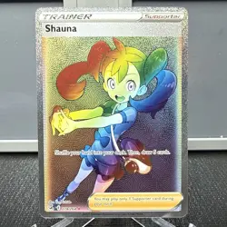 Pokemon Card - Shauna Fusion Strike 278/264 Secret Rare NM - Image 1