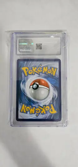 Pokemon TCG SWSH061 Pikachu v Black Star Promos Holo Card Near Mint CGC 8.5 - Image 2