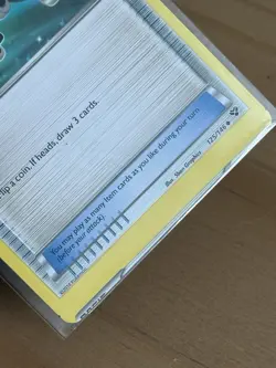 Roller Skates 125/146 XY MISCUT MISPRINT ERROR with Alignment Dot Pokemon Card - Image 4