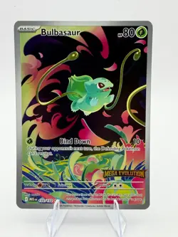 Bulbasaur - (Mega Evolution Stamped) 133/132 Miscellaneous Cards & Products Holo - Image 1