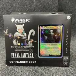 MTG: Final Fantasy XIV Commander Deck Scions & Spellcraft Worn Box - Image 1