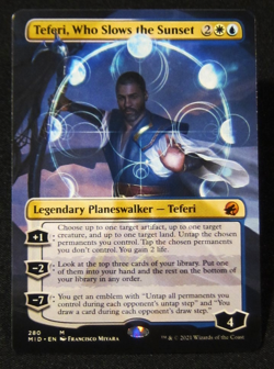 MTG TEFERI WHO SLOWS THE SUNSET Innistrad Midnight Hunt - Image 1