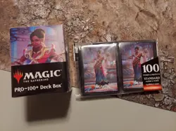 Saheeli Sleeves And Deck Box. Brand New! Mtg Ultra Pro - Image 1