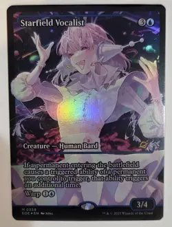 Starfield Vocalist (Showcase) Edge of Eternities Foil - Image 1