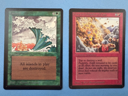 MTG Beta Edition, Tsunami and Dwarven Demolition Team! 1993 Vintage Magic! - Image 1