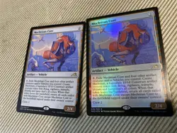 2 x mtg Mechtitan Core, 1 is foil, Neon Dynasty, unplayed, NM - Image 1