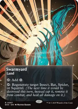 Swarmyard (0087) (Borderless) [Edge of Eternities: Stellar Sights] Near Mint - Image 1