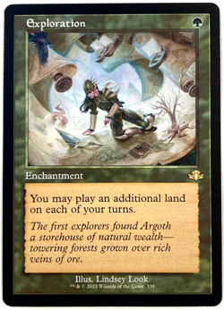 MTG Exploration *RETRO FRAME* Dominaria Remastered 339 NM - Image 1