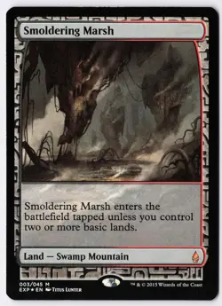 Smoldering Marsh - Foil - MTG Zendikar Expeditions - RareCo - Image 1