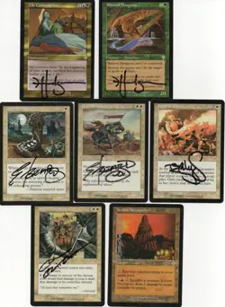 Nearly-Complete MTG M:tG INVASION Set - 96 RARES! - 66 SIGNED by 23 Artists! - Image 2