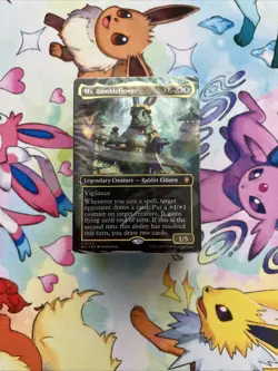Ms. Bumbleflower (Borderless) Commander: Bloomburrow Foil In Sealed Deck MTG - Image 1