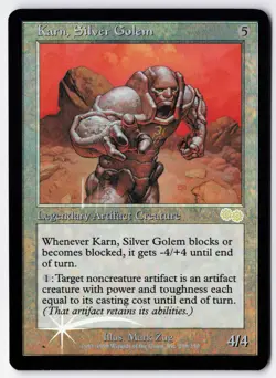 Karn, Silver Golem - Foil - MTG Arena League 1999 Promo - RareCo - Image 1