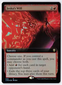 Jeska's Will - Foil - Extended Art - MTG Commander Legends - RareCo - Image 1