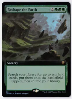 Reshape the Earth - Foil - Extended Art - MTG Commander Legends - RareCo - Image 1
