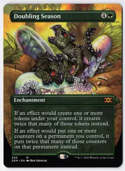 Doubling Season - Borderless - MTG Double Masters - RareCo - Image 1