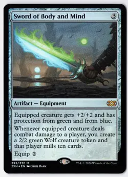 Sword of Body and Mind - Foil - MTG Double Masters - RareCo - Image 1